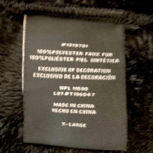 32 Degrees- Women’s Black Fleece Jacket - Size XL - Picture 6 of 7